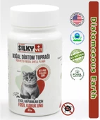 Silky Vet+ - Kediler için Bit-Pire-vb. Parazit engelleyici Doğal Diatom Toprağı  -  (30gr) - 1