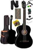 Midex MGX-200BK Kaliteli Klasik Gitar 4/4 Yetişkin Boy Full Set thumbnail 1