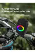 Speaker Bluetooth Bisiklet Gidon Uyumlu Kablosuz Hoparlör Suya Dayanıklı Android iPhone Uyumlu W-s3 - 4