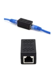 1 Portlu Ethernet Splitter, Tek LAN Kablosu, Ethernet Bölücü, RJ45 Dişi Adaptör Konnektörü thumbnail 1
