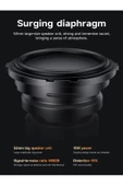 Hoco Kamp ışığı Tasarımlı 5.3 Bluetooth Hoparlör Taşınabilir Speaker 3600mAh Güçlü Batarya BS61 - 5