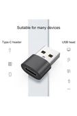 USB 2.0 to Type-C adaptörü USB Erkek Tip-c Dişi USB A to USB C Dönüştürücü RT8-A - 2