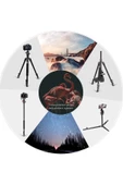Zomei M6 DSLR Tripod 12kg Taşıma Kapasiteli Profesyonel Alüminyum Alaşım 161cm Çantalı thumbnail 5
