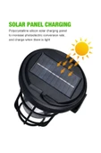 Solar Enerjili Hareket Sensörlü Işıldak Dış Mekan Işık Güneş Enerjili Aydınlatma Pinik Kamp için - 3