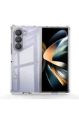 Galaxy Z Fold 6 ile uyumlu Şeffaf Tasarım Nitro Anti Shock Köşeli Air-bag Premium Koruma thumbnail 3