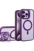 iPhone 14 Pro Max ile uyumlu Kamera Lens Hediye Stand Olabilen Magsafe ile uyumlu Adventure Magnetic - 2