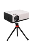 WiFi Ve Bluetooth özellikli Mini Projektör, Dış Mekan Ev Sineması HDMI, USB Bağlantı Noktaları T01 thumbnail 2