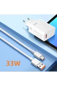Type-C Kablolu Hızlı Şarj Cihazı Duvar Şarj Cihazı USB Çıkışlı Tablet ve Telefon Şarj Aleti TRW420 thumbnail 4