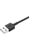 Samsung Galaxy Watch 6 ile Uyumlu Akıllı Saat Usb Şarj Aleti Akıllı Saat Şarj Kablosu Manyetik Siyah thumbnail 3