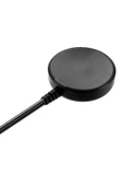Samsung Galaxy Watch 6 ile Uyumlu Akıllı Saat Usb Şarj Aleti Akıllı Saat Şarj Kablosu Manyetik Siyah thumbnail 2