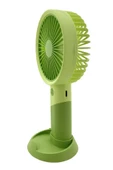 Şarjlı Taşınabilir Mini USB Fan Telefon Standlı 3 Kademeli Mini Vantilatör Soğutucu 20cm YM88176 - 3