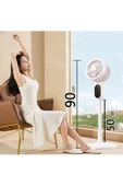 90cm Fan Led Ekranlı Kumandalı Vantilatör Ayarlanabilir 3 Farklı Boy Cvr-vn101 - 2