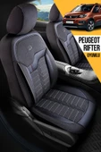Panda Kılıf Panda Şili Serisi Ingiliz Jakar Kumaş Peugeot Rifter Uyumlu Oto Koltuk Kılıfı - Tam Set - 3