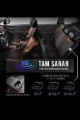 Panda Kılıf PANDA PARS SERİSİ DERİ OTO KOLTUK KILIFI - TAM SET - 12