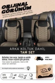 Panda Berlin Serisi Jakar Kumaş Oto Koltuk Kılıfı - 3