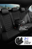 Panda Kılıf Panda Florida Serisi Pike Kumaş Oto Koltuk Kılıfı - Tam Set - 6