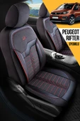 Panda Kılıf Panda Şili Serisi Ingiliz Jakar Kumaş Peugeot Rifter Uyumlu Oto Koltuk Kılıfı - Tam Set thumbnail 1