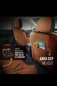Panda Kılıf PANDA PARS SERİSİ DERİ OTO KOLTUK KILIFI - TAM SET - 8