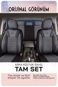 Panda Kılıf Panda Paris Serisi Pike Kumaş Oto Koltuk Kılıfı - Tam Set - 6