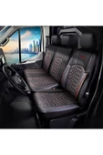 PANDA VW TRANSPORTER UYUMLU DERİ OTO KOLTUK KILIFI - A2 - 2