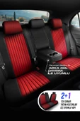 Panda Kılıf Panda Prag Serisi Pike Kumaş Oto Koltuk Kılıfı - Tam Set - 6