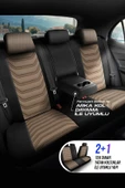 Panda Kılıf Panda Florida Serisi Pike Kumaş Oto Koltuk Kılıfı - Tam Set - 10