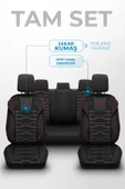 Panda Sport Serisi Jakar Kumaş Oto Koltuk Kılıfı - Tam Set - 2