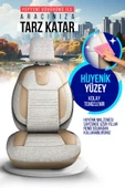 Panda Atlanta Serisi Keten Kumaş Oto Koltuk Kılıfı - Tam Set - 6