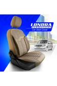 Panda Kılıf PANDA LONDRA SERİSİ İNGİLİZ JAKAR KUMAŞ TİCARİ OTO KOLTUK KILIFI - TAM SET - 7