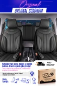 Panda Kılıf Panda Miami Serisi Deri Oto Koltuk Kılıfı - Tam Set - 11