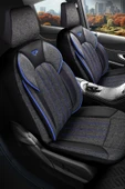 Panda Kılıf PANDA MARSİLYA SERİSİ KETEN KUMAŞ OTO KOLTUK KILIFI - TAM SET - 3