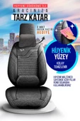PANDA BOSTON SERİSİ KETEN KUMAŞ OTO KOLTUK KILIFI - TAM SET - 5