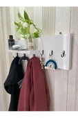aden home senin evin senin dünyan Anahtar Askısı, Ahşap Anahtarlık Askısı, Duvara Monte Anahtarlık Askılık, Elbise Askılığı - 1