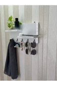 aden home senin evin senin dünyan Anahtar Askısı, Ahşap Anahtarlık Askısı, Dekoratif Anahtar Askılığı, Duvara Monte Anahtarlık Askılık - 4