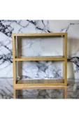 aden home senin evin senin dünyan 3 Katlı Raf - Mutfak Rafı - Banyo Rafı-çok Amaçlı Raf - 1