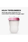 Comotomo Antikolik Silikon Biberon 2'li 150ml Pembe - Yavaş Akışlı (0-3 AY) Yenidoğan - 4
