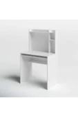 aden home senin evin senin dünyan %100 MDF Çalışma Masası, Bilgisayar Masası, Kitaplıklı Çalışma Masası, Beyaz Ders Çalışma Masası - 7
