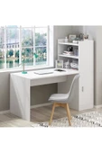 aden home senin evin senin dünyan %100 MDF Çalışma Masası, Bilgisayar Masası, Kitaplıklı Çalışma Masası, Ofis Masası Çocuk Genç Odası - 1
