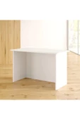 aden home senin evin senin dünyan Ofis Çalışma Masası, Beyaz Çalışma Masası, Ders Çalışma Masası, Mdf Çalışma Masası - 7