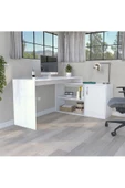 aden home senin evin senin dünyan %100 MDF Çalışma Masası, Bilgisayar Masası, Kitaplıklı Çalışma Masası, Ofis Masası Çocuk Genç Odası - 2