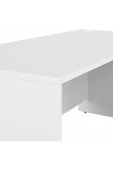 aden home senin evin senin dünyan Beyaz Çalışma Masası, Ofis Büro Çalışma Masası, Ders Çalışma Masası 160x60cm - 2