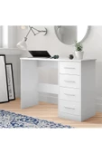 aden home senin evin senin dünyan Kitaplıklı Çalışma Masası, %100 Mdf Beyaz Çalışma Masası, Ofis Çalışma Masası, Genç Odası - 1
