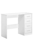 aden home senin evin senin dünyan Kitaplıklı Çalışma Masası, %100 Mdf Beyaz Çalışma Masası, Ofis Çalışma Masası, Genç Odası - 2