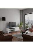 aden home senin evin senin dünyan Beyaz TV Ünitesi, MDF TV Ünitesi, Kapaklı TV Sehpa Ünitesi, Beyaz MDF TV Ünitesi Konsol, TVU68 - 7