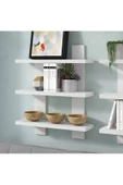 aden home senin evin senin dünyan Dekoratif Duvar Rafı, Ahşap Duvar Rafı Kitaplık, Banyo Mutfak Duvar Rafı, Çocuk Odası Duvar Rafı - 1