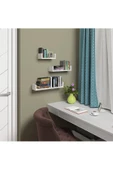 aden home senin evin senin dünyan Dekoratif Duvar Rafı, Ahşap Duvar Rafı Kitaplık, Banyo Mutfak Duvar Rafı, Çocuk Odası Duvar Rafı - 5