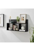 aden home senin evin senin dünyan Dekoratif Duvar Rafı, Ahşap Duvar Rafı Kitaplık, Banyo Mutfak Duvar Rafı, Çocuk Odası Duvar Rafı - 4