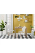 aden home senin evin senin dünyan Dekoratif Beyaz Duvar Rafı, Baharatlık, Mutfak Rafı, Banyo Rafı, Kitaplık Rafı, %100 MDF Gizli Raf - 6