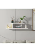 aden home senin evin senin dünyan Dekoratif Duvar Rafı, Ahşap Duvar Rafı Kitaplık, Banyo Mutfak Duvar Rafı, Çocuk Odası Duvar Rafı - 1
