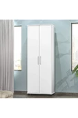 aden home senin evin senin dünyan Beyaz Banyo Dolabı, Banyo Düzenleyici, Çamaşır Makinesi Boy Dolabı, Eşya Dolabı, Yatak Dolabı - 2